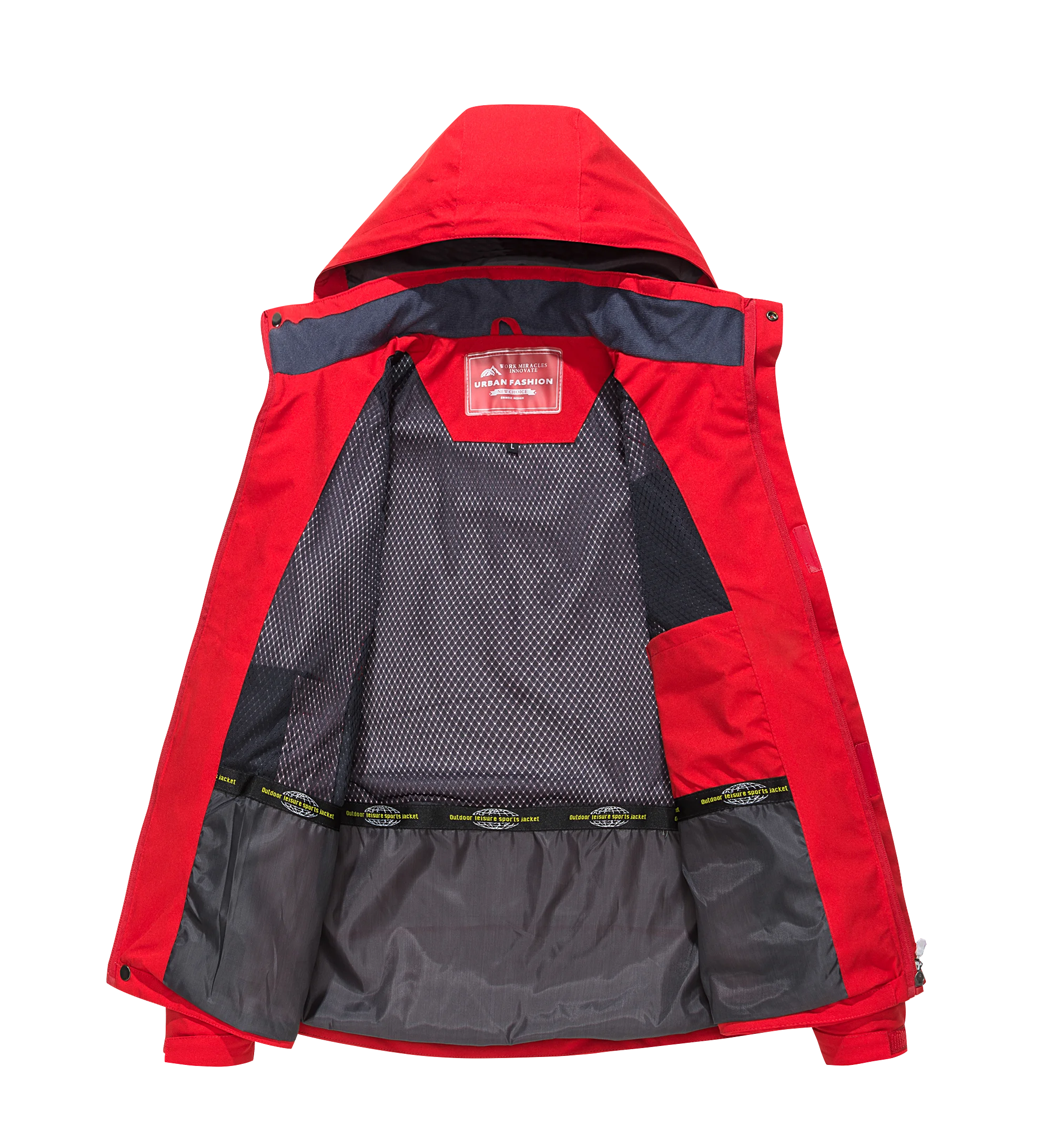 Chaqueta de senderismo impermeable para hombre, cortavientos a prueba de viento de gran tamaño, Camping, caza, correr, senderismo, pesca, abrigo para hombre al aire libre