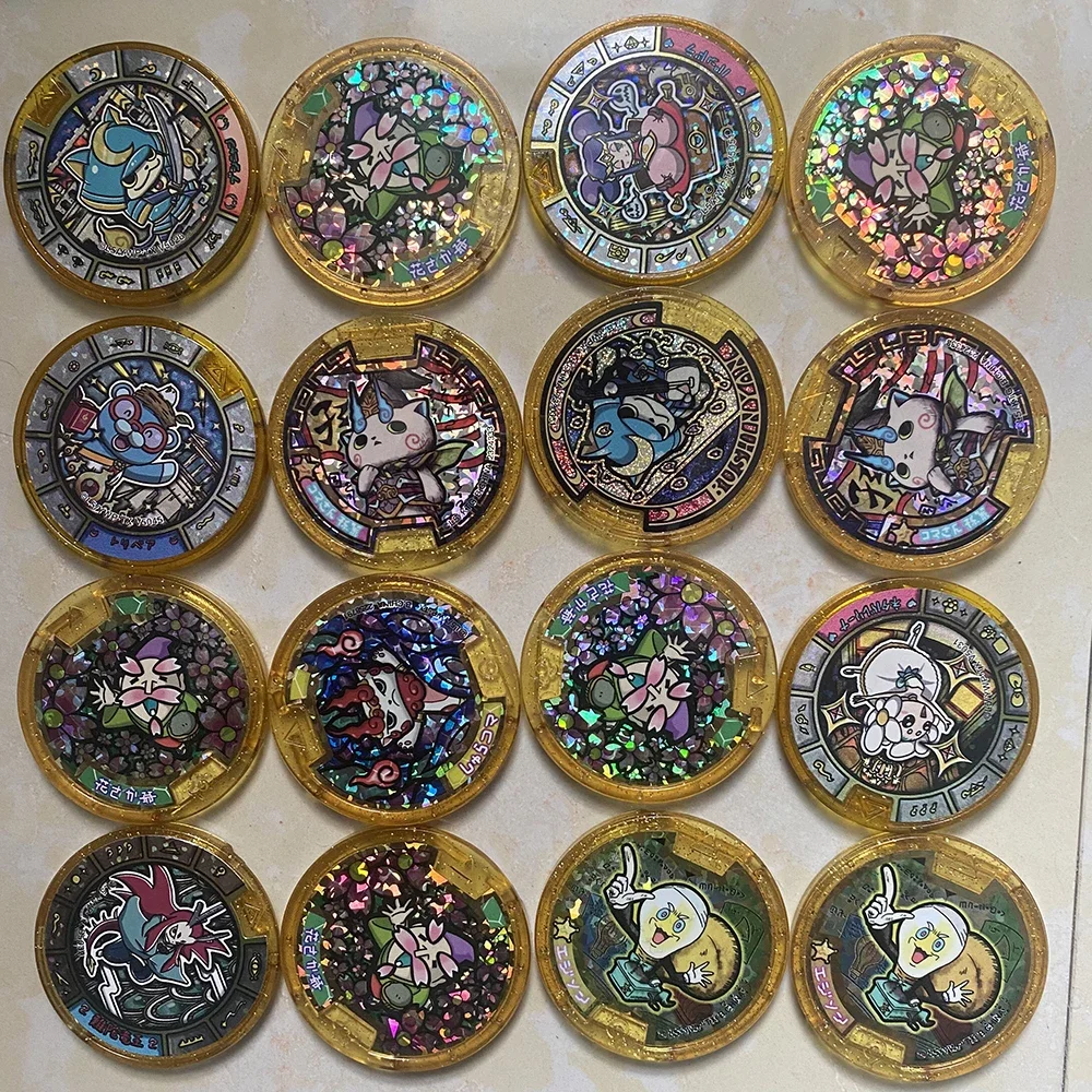 Genuino Anime japonés Yokai reloj DX periférico yo-kai medallas de muñeca almacenamiento de llaves modelo colección emblema juguete 879