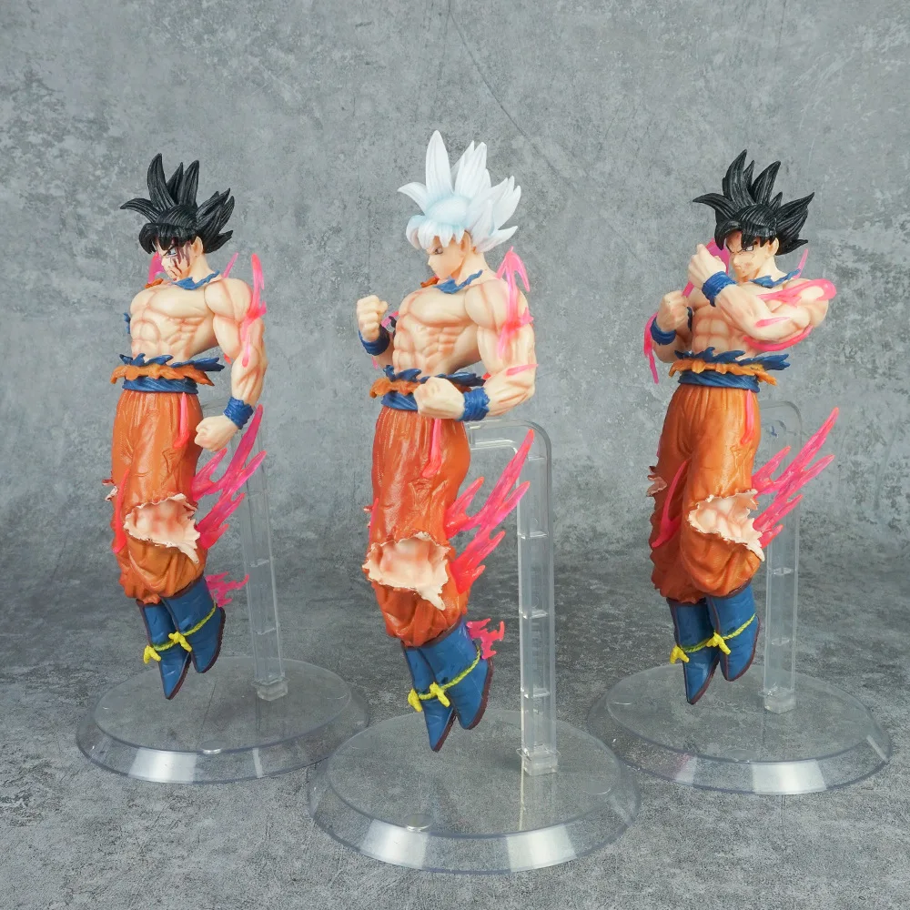Figuras de acción de Dragon Ball Z Ultra Instinct Goku, estatua de Pvc, modelo de colección, juguetes, regalos