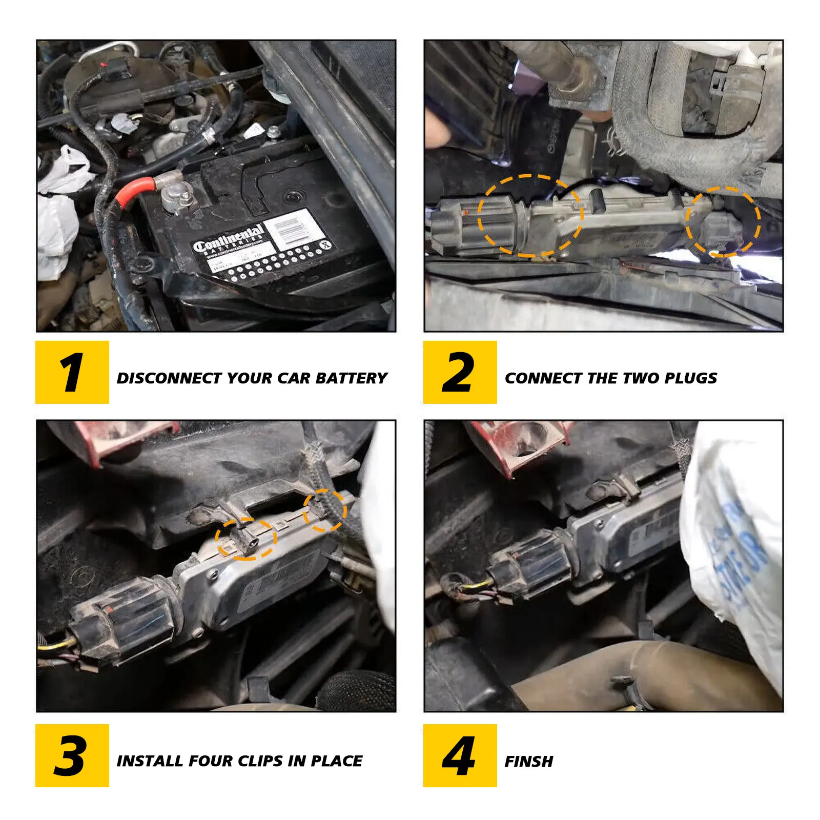Nuevo módulo de Control del ventilador de refrigeración del motor para Ford Escape Focus Transit Connect 12-18 1137328464 1137328567