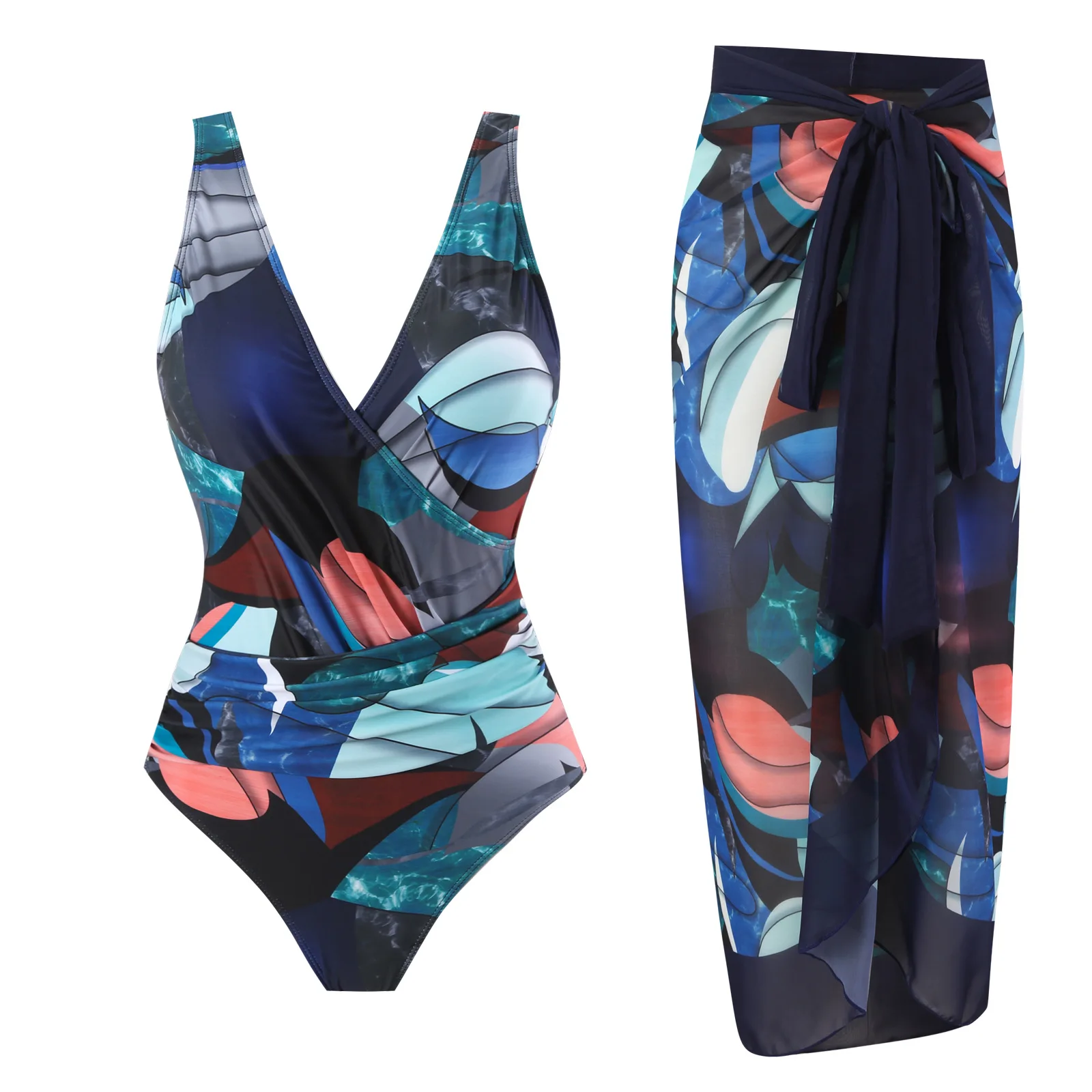 Traje de Baño Enterizo y Vestido de Baño 2026, Traje de Baño Sexy para Mujer, Traje de Baño Acolchado, Ropa de Playa, Natación, Verano