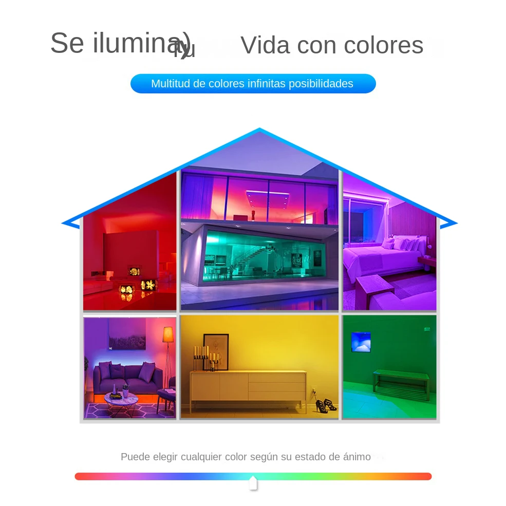 Luces Led inteligentes Zigbee USB Tuya Wifi RGB tira de led DC5V 5050 iluminación trasera de TV Led inteligente Wok con Alexa Google Home