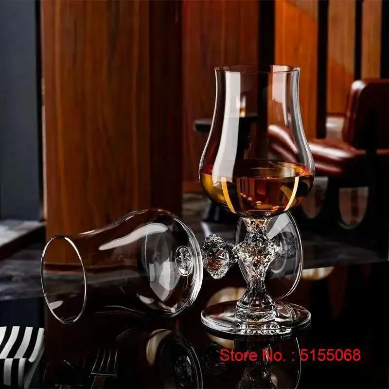Macallan King-taza de whisky de cristal de lujo para degustación de vino, copa profesional para copita, copa de whisky más fina, hecha a mano pura