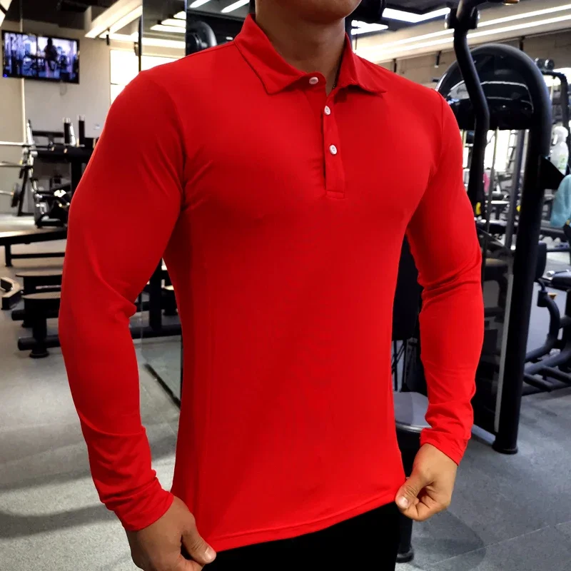Camiseta deportiva de compresión para hombre, Top de manga larga, ropa para gimnasio, correr, Fitness, ropa deportiva ajustada, sudadera Rashgard para senderismo de talla grande