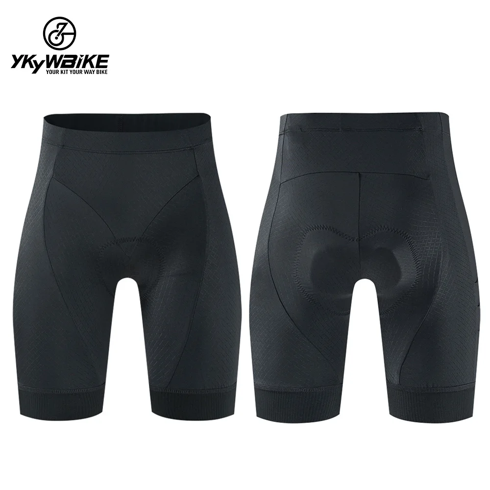 YKYWBIKE-pantalones cortos de ciclismo para mujer, con relleno acolchado 3D, 7 horas de paseo, color negro