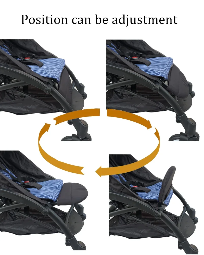 Accesorios para cochecito de bebé 1:1, reposapiés extendido Compatible con Babyzen YOYO y Babyzen YOYO2