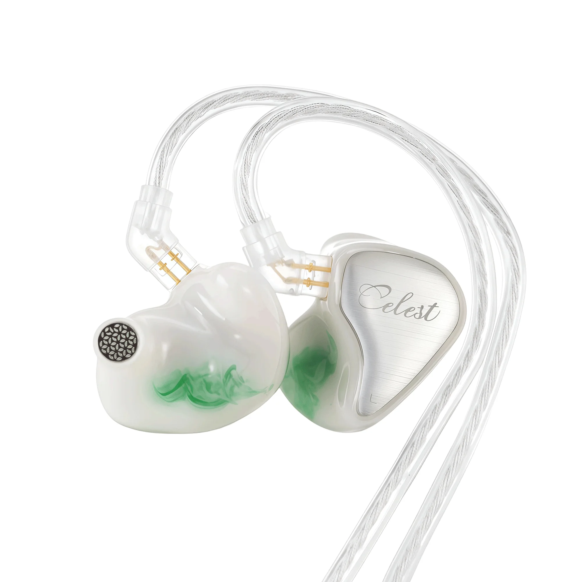 Kinera Celest Wyvern Pro 10mm LCP diafragma de cristal líquido controlador dinámico auricular con micrófono de pluma desmontable auriculares IEM