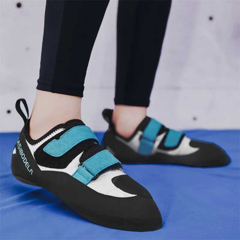 Zapatillas de escalada para principiantes, zapatillas de escalada para uso en interiores y exteriores, zapatillas de escalada profesionales para hombres y mujeres, zapatillas de entrenamiento para escalada en roca y boulder.