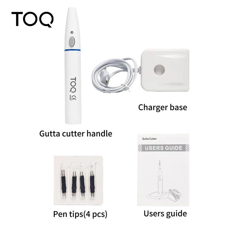 Cortador de goma Dental de gutta Percha con 4 puntas, sistema de obturación Endo, rompedor Dental disuelto, cortador de gutapercha