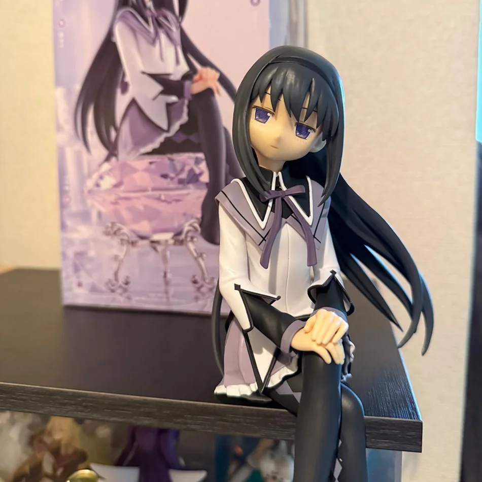 En Stock, Figuras Originales de Bandai de Puella Magi Madoka Magica, Kaname Madoka, Miki Sayaka, Rebellious Stories, Modelo de Personajes de Anime, Regalo