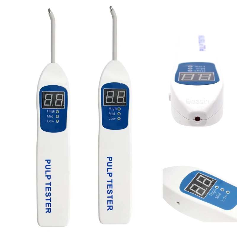Probador de Vitalidad Pulpar Dental C-Pulse – Dispositivo de Prueba de Pulpa Endodóntica para Diagnóstico de Conductos Radiculares, Herramienta para Clínicas Dentales