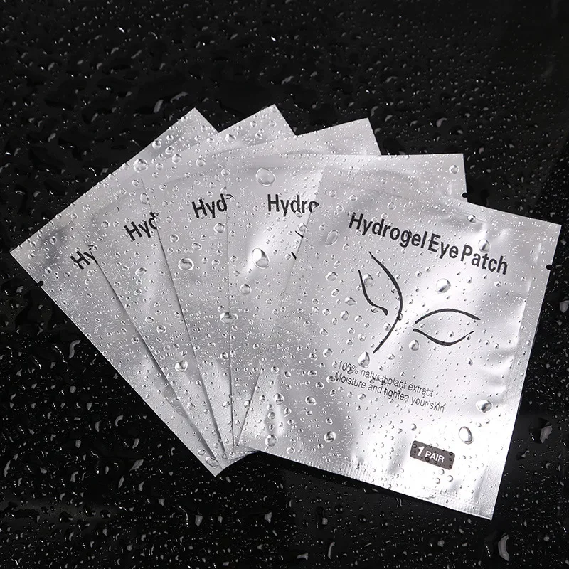200 Pares de Parches de Hidrogel para Pestañas, Almohadillas de Aislamiento para Ojos, Adhesivos para Extensión de Pestañas, Herramientas de Maquillaje
