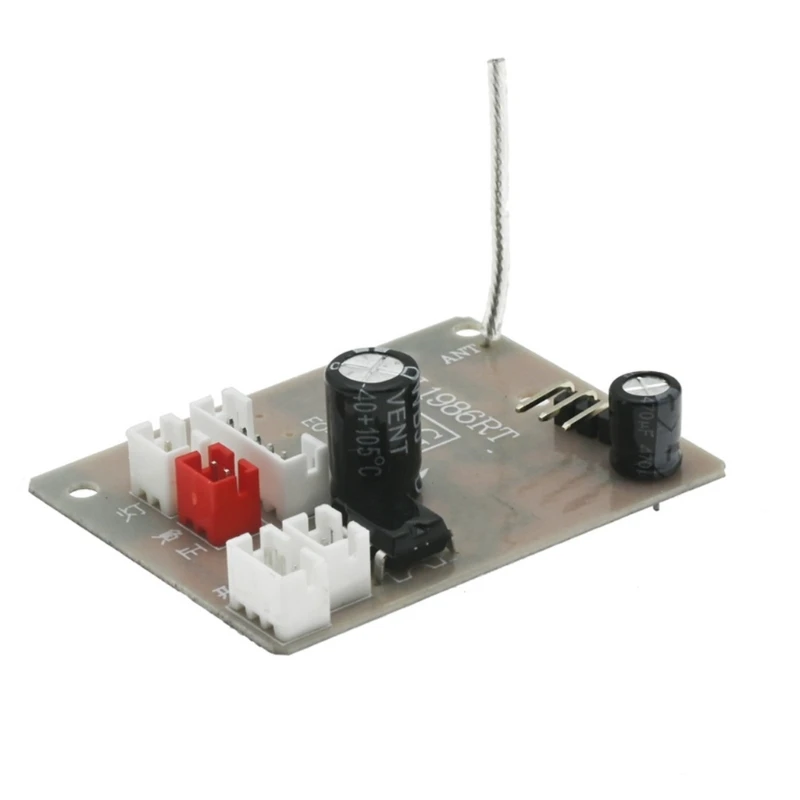 Piezas del receptor placa circuito para MN78 MN82 1/12 suministros coche Control remoto QX2D