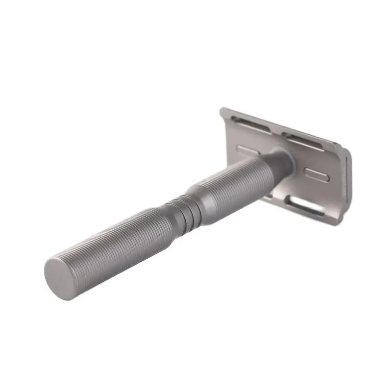 Maquinilla de afeitar de seguridad liviana YAQI Ghost Titanium