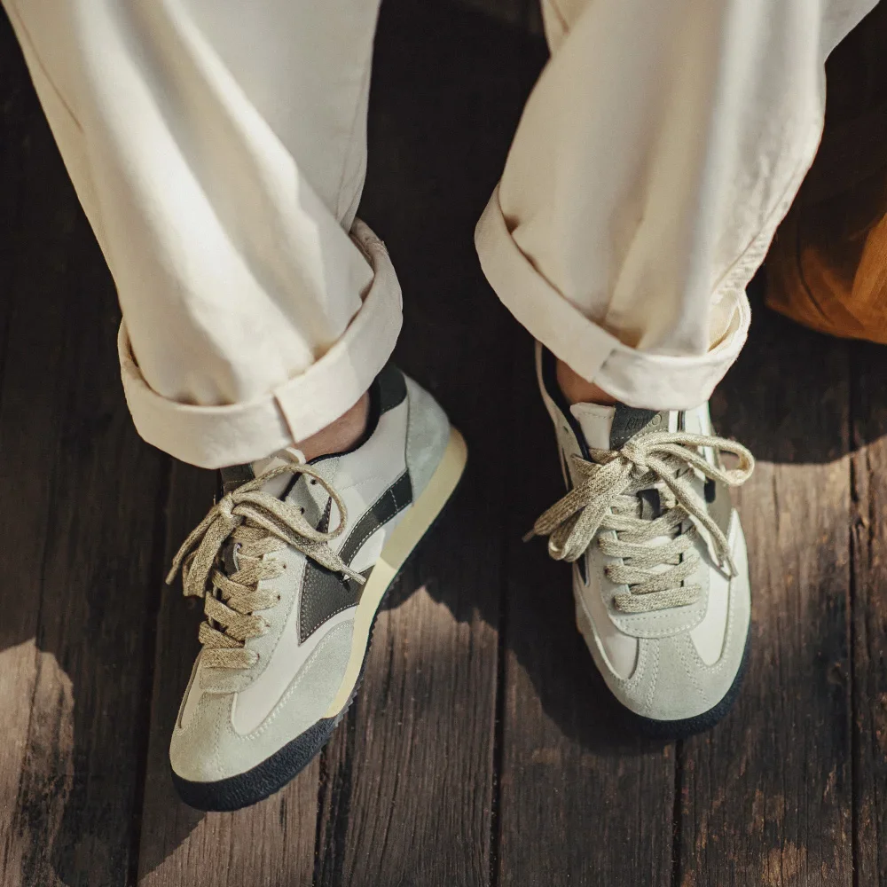 Zapatos Maden para hombre serie Discovery Retro para correr primavera Casual transpirable zapatillas bajas suela gruesa zapatos de entrenamiento alemanes