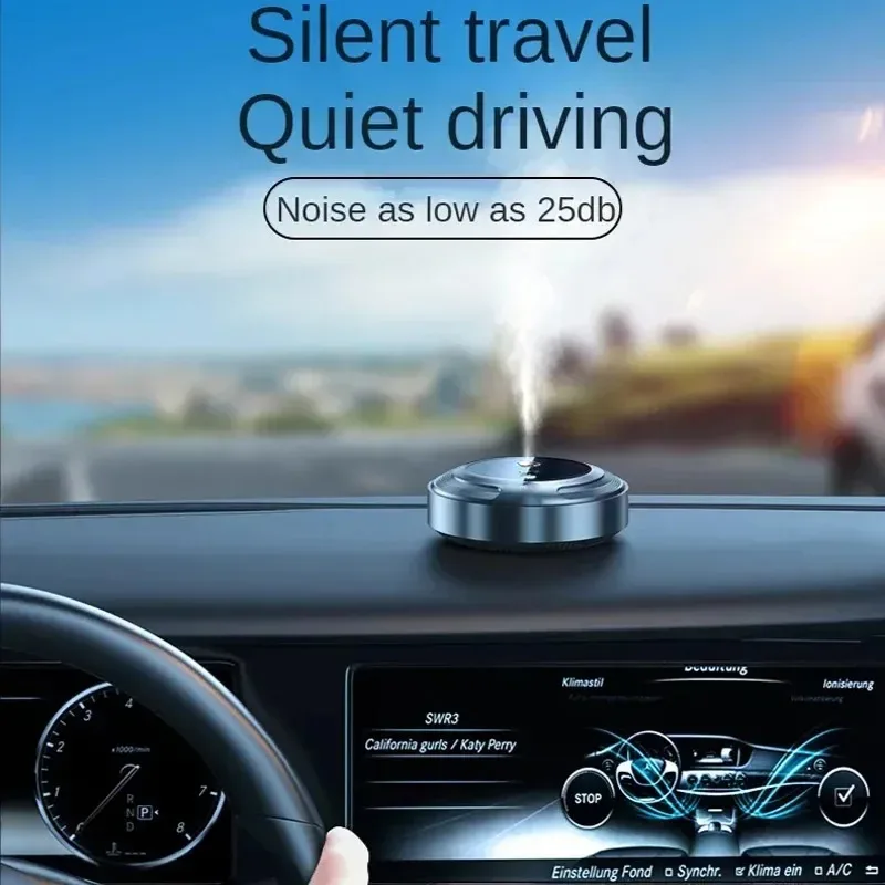 Ambientador inteligente para coche, difusor de fragancia, humidificador de niebla para coche, difusor de aceites esenciales, accesorios interiores de aromaterapia