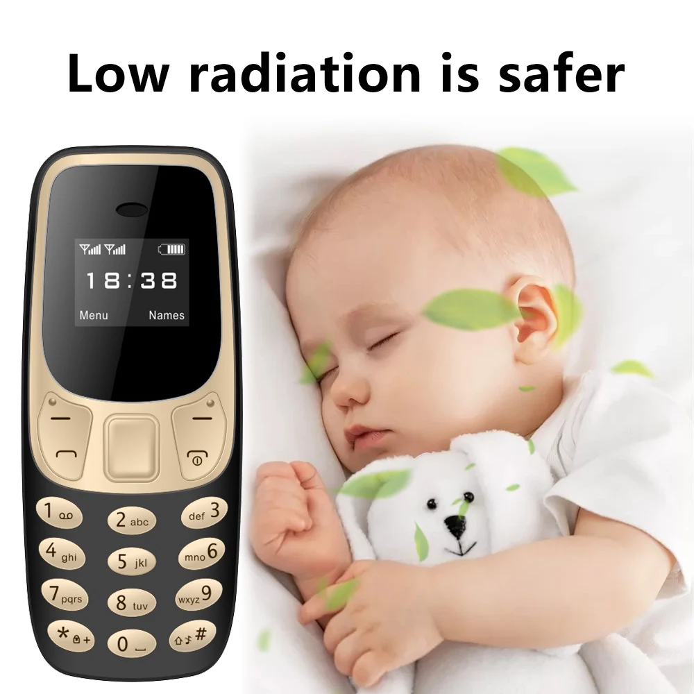SERVO pequeño teléfono móvil Bluetooth marcador Magic voice baja radiación grabación de llamadas telefónicas 2/3 SIM GSM desbloqueado Mini teléfono móvil