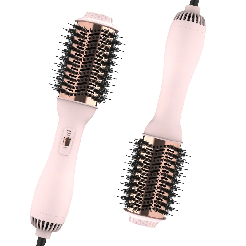 El secador de pelo profesional lisarpo y el cepillo de aire caliente volumize se utilizan en el alisador de pelo eléctrico y el alisador de pelo rizador para mujeres