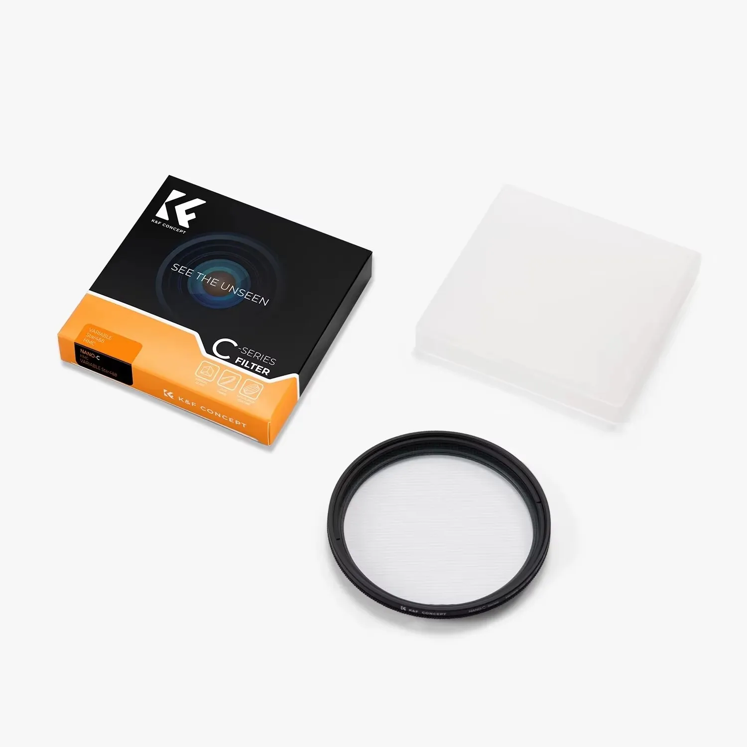 Filtro Estrella K&F C de 82 mm para Lentes, Filtro Variable de 4-8 Puntos, 82 mm, 77 mm, 52 mm, 58 mm, 72 mm, 67 mm, Filtro de Enfoque Estrella para Cámara K&F CONCEPT