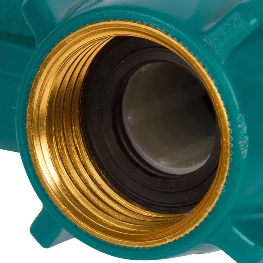 Conector de grifo de 4 vías, divisor de tubo de manguera de jardín, conector de agua de riego por goteo de plástico de 3/4 pulgadas, nuevo agrícola