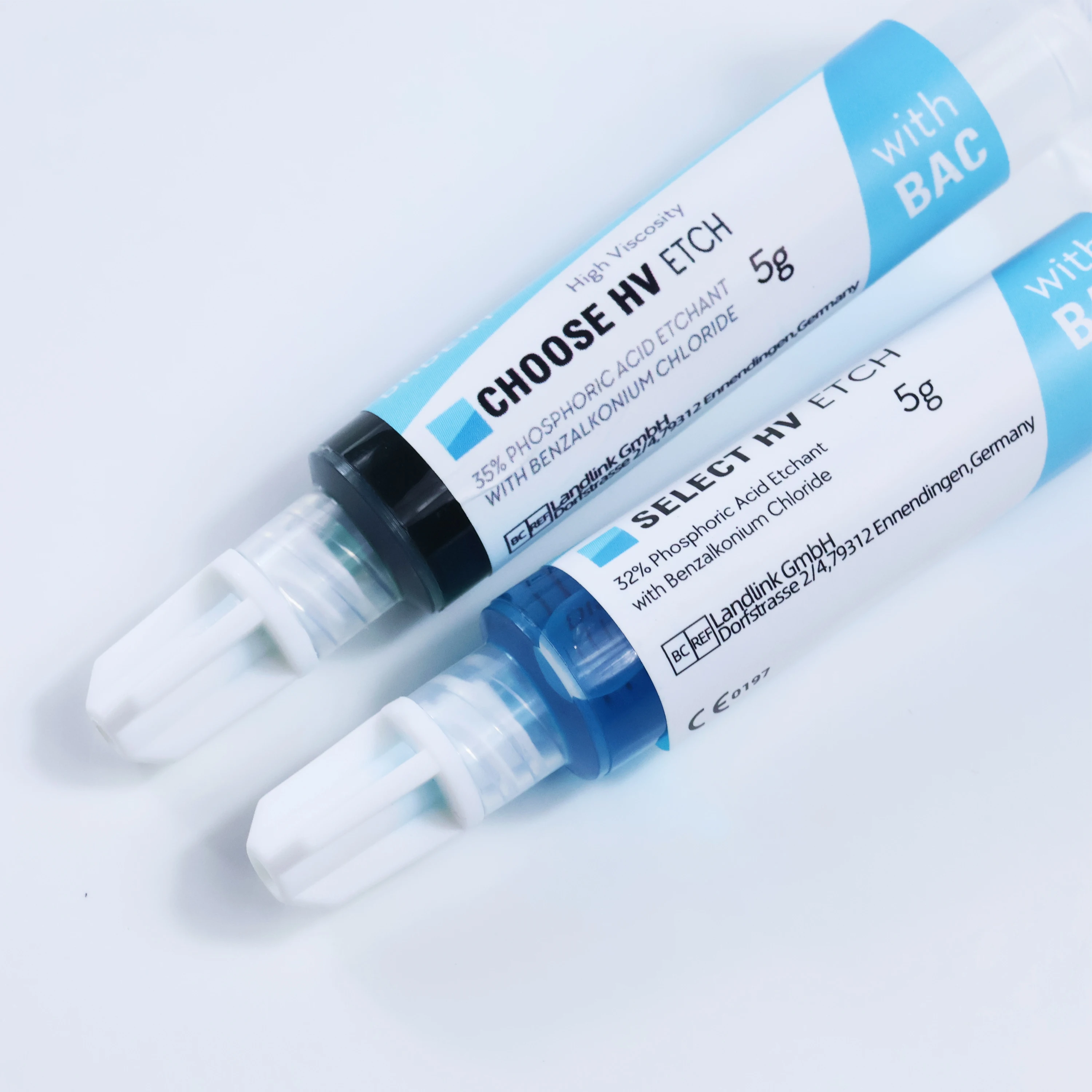Gel de grabado dental con ácido fosfórico al 32%, 35%, 37% (opciones multimarca y multitamaño: 5ml/10ml/50ml) para adhesión universal + 5 agujas