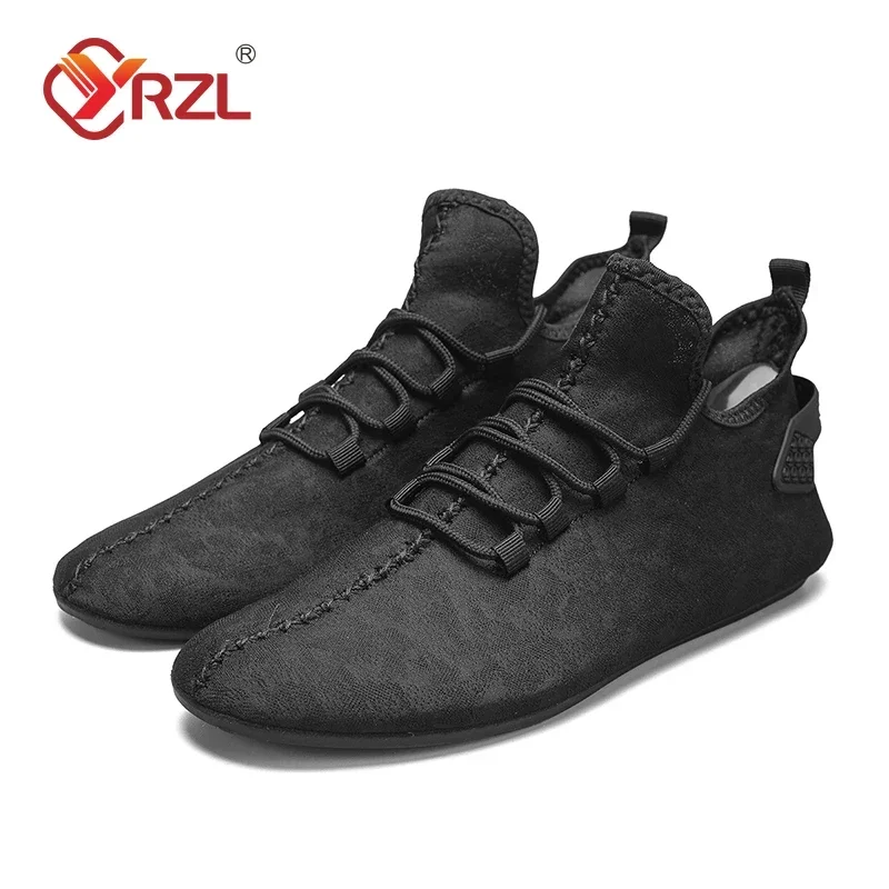 YRZL, mocasines de malla para hombre, mocasines para conducir, zapatos planos de alta calidad para caminar, mocasines informales antideslizantes transpirables, zapatos de verano para hombre