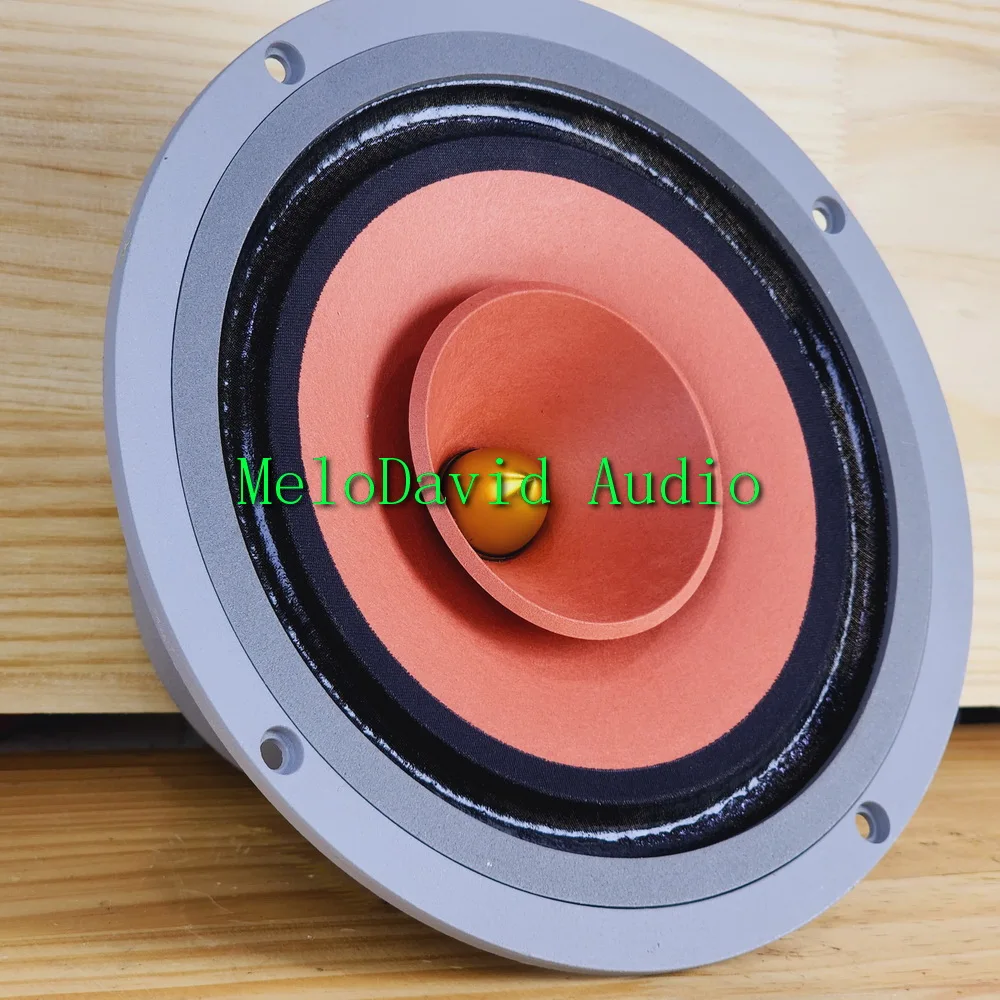 MeloDavid Audio Crystal8 MK2 mezcla de lana cono de papel doble imán altavoz de rango completo de 8 pulgadas