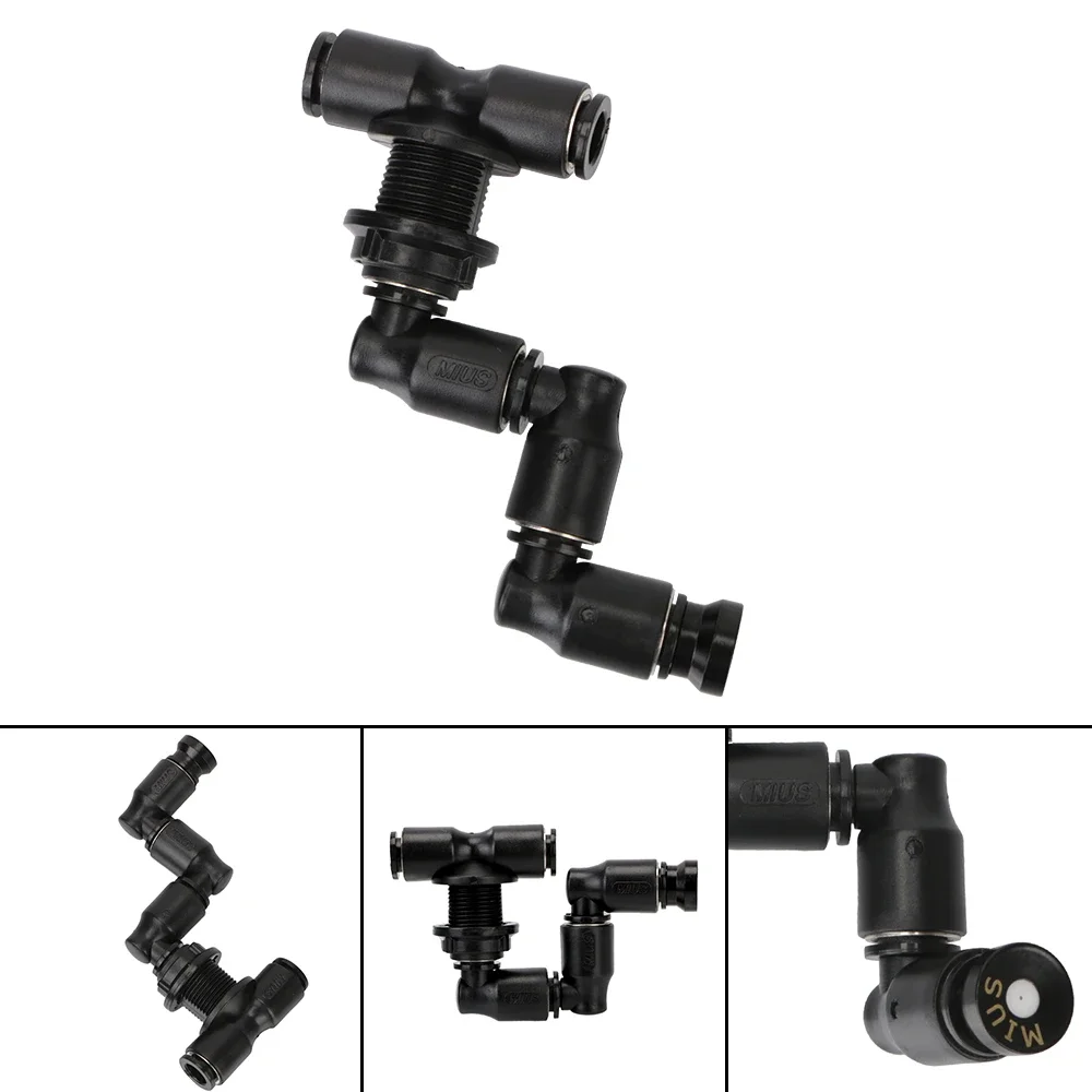 360 °   Sistema de boquilla de pulverización ajustable para Reptiles, nebulizador, sistema de enfriamiento por aspersor, acuario, tanque de selva tropical para mascotas acuáticas