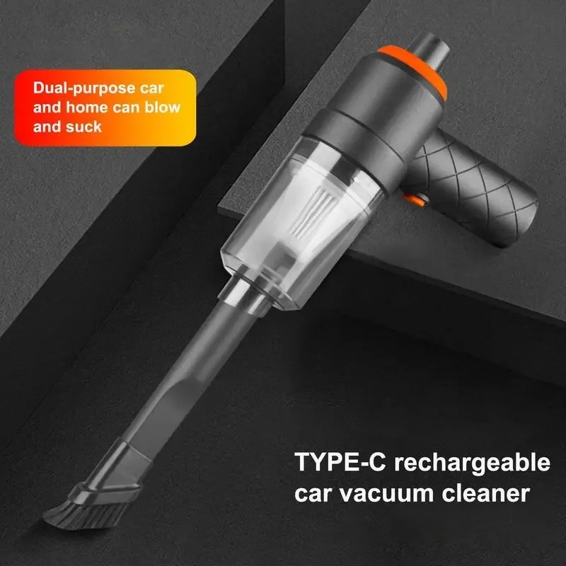 Aspiradora portátil inalámbrica para coche, máquina de limpieza potente para teclado, 6000PA