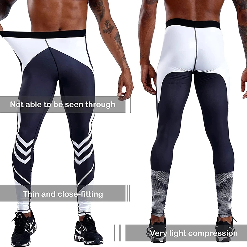 Mallas para correr para hombre, ropa deportiva de secado rápido, mallas deportivas para gimnasio, entrenamiento, trotar, pantalones deportivos, pantalones deportivos de compresión