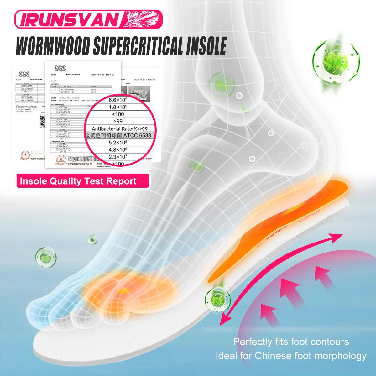 IRUNSVAN HEAT 3.0 Zapatillas de Running Ligeras para Hombre, Transpirables, de Malla, Amortiguadoras, Antideslizantes, con Suela Suave, Versátiles para Fitness