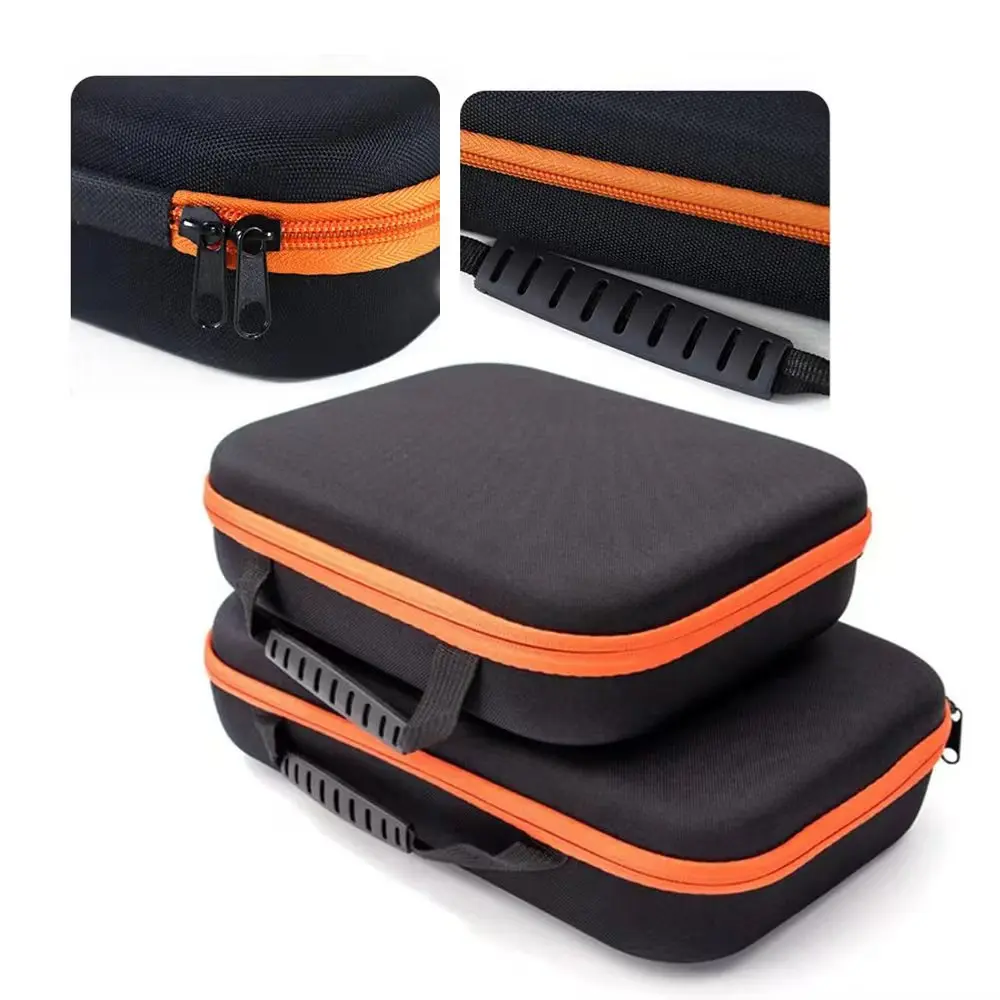 Estuche para herramientas, bolsas de almacenamiento impermeables de EVA con cremallera de viaje de espuma, caja para herramientas, accesorios, bolsa para cámara a prueba de golpes
