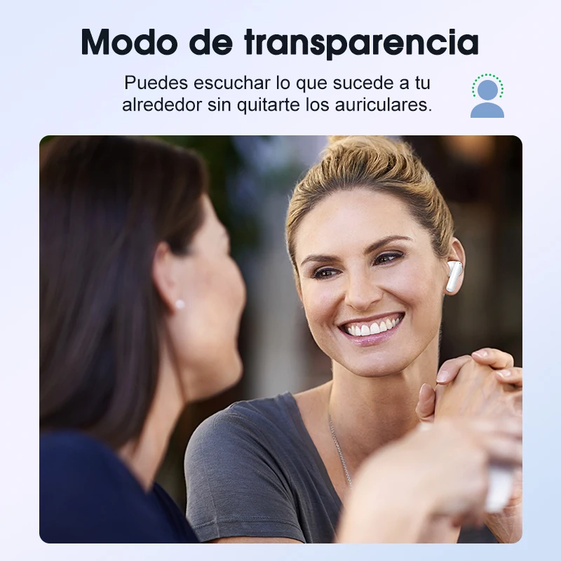 QCY-auriculares inalámbricos T13 ANC, cascos con Bluetooth 5,3, TWS, ANC, cancelación de ruido, 4 micrófonos, ENC, intrauditivos, manos libres