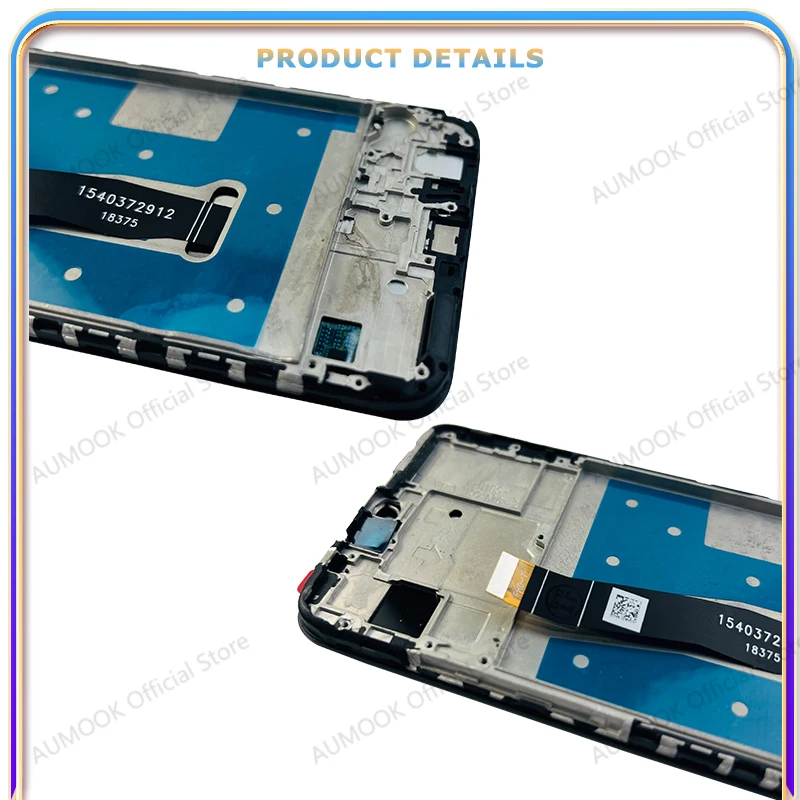 Para Huawei P Smart 2019 pantalla LCD MONTAJE DE digitalizador con pantalla táctil con marco POT-LX1 POT-LX3 pantalla LCD reemplazar piezas de reparación