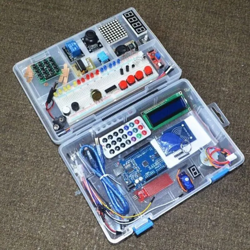 El NUEVO kit de inicio RFID para Arduino UNO R3 versión mejorada Learning Suite con caja al por menor