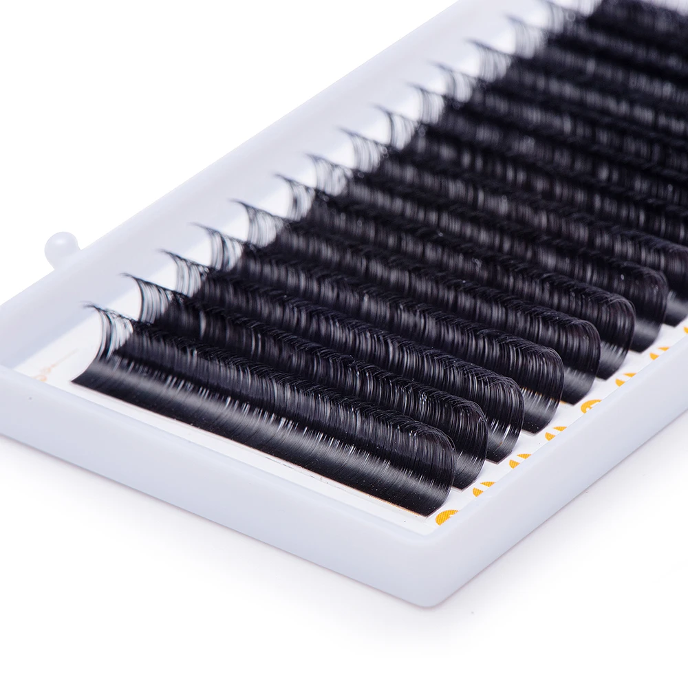 DOSMOTH 40 Cajas de Pestañas de Visón Naturales Hechas a Mano de 7-16mm, Pestañas Individuales, Pestañas de Extensión, Pestañas Postizas, 16 Filas de Pestañas Falsas