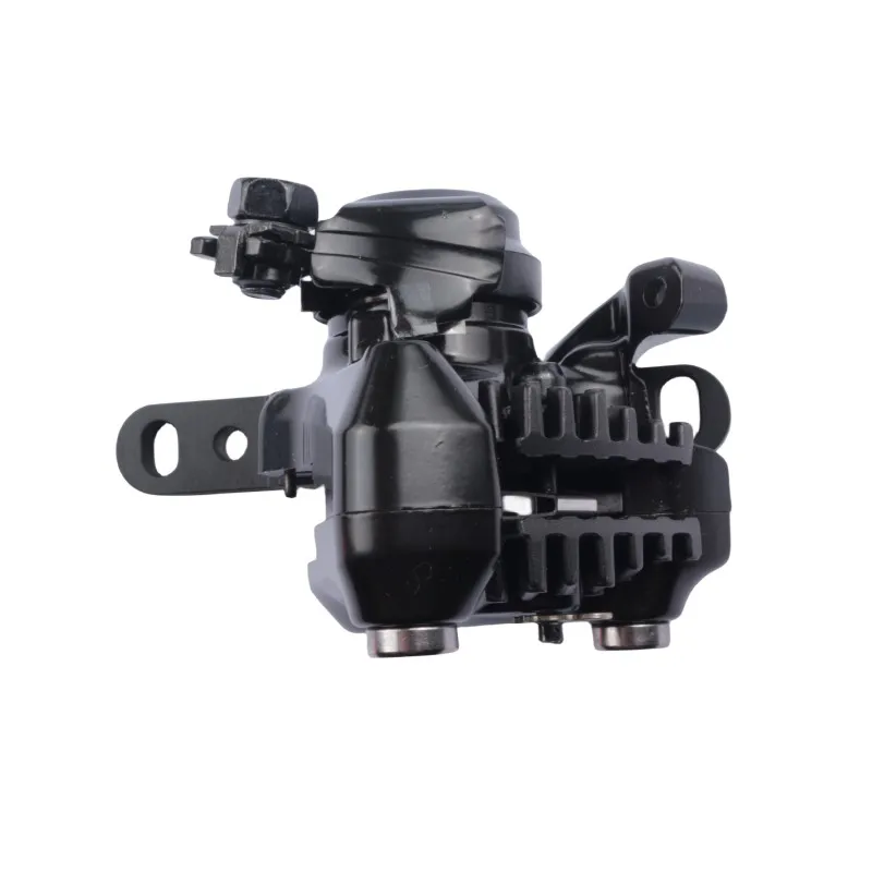 Shimano RS305 freno de montaje plano freno de disco mecánico delantero trasero con pastillas L05A para bicicleta de carretera BR-RS305 pinza trasera negra