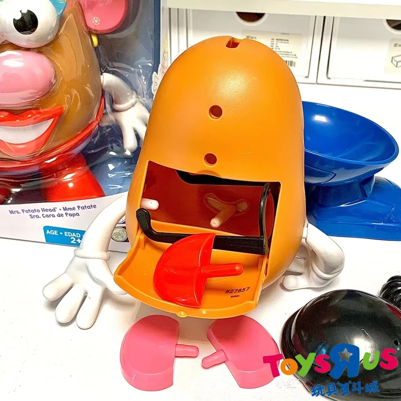 Figuras de Acción Clásicas de Toy Story 3 de Disney: Sr. Patata, Sra. Patata, Buzz Lightyear y Woody, Regalos Educativos de Colección
