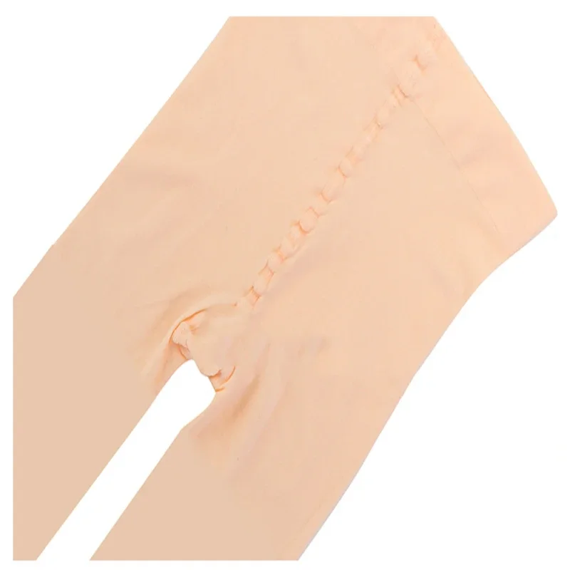 Venta al por mayor profesional femenino 80d microfibra suave Convertible Ballet danza medias niñas Leggings pantimedias sin costuras con agujero