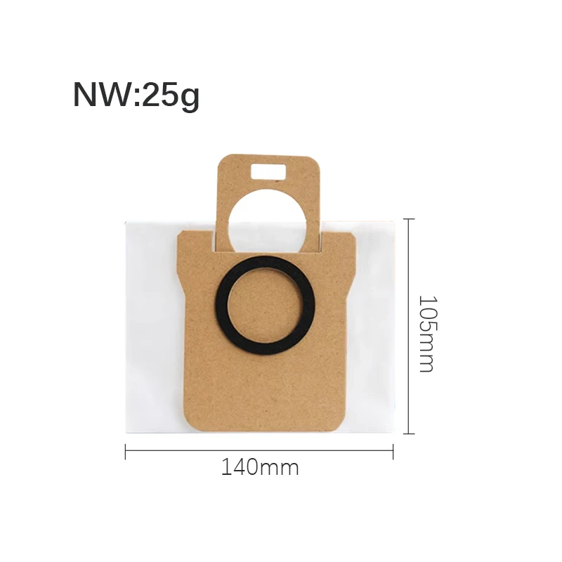 Para Xiaomi S20 / X20 + / X20 Plus/Dreame S20 Pro/W20 Pro Ultra cepillo lateral principal filtro Hepa paño de mopa reemplazo de bolsa de polvo