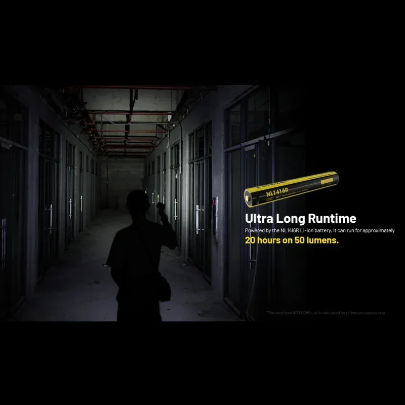 NITECORE MT2A Pro 1000 lúmenes USB-C linterna AA recargable UHi 20 LED incluye batería
