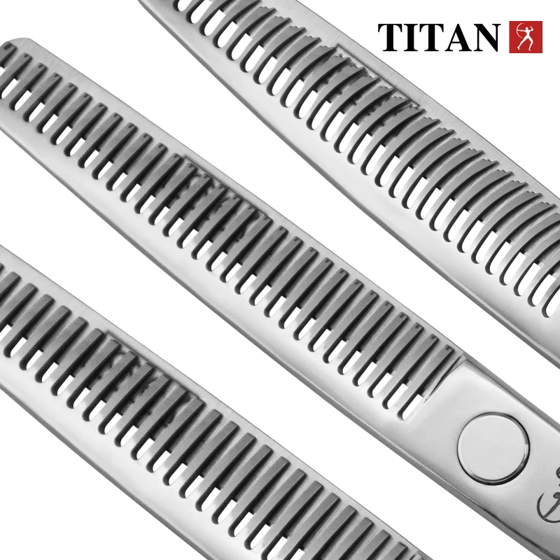 Tijeras Profesionales para Adelgazar el Cabello TITAN, Tijeras de Corte para Barbería