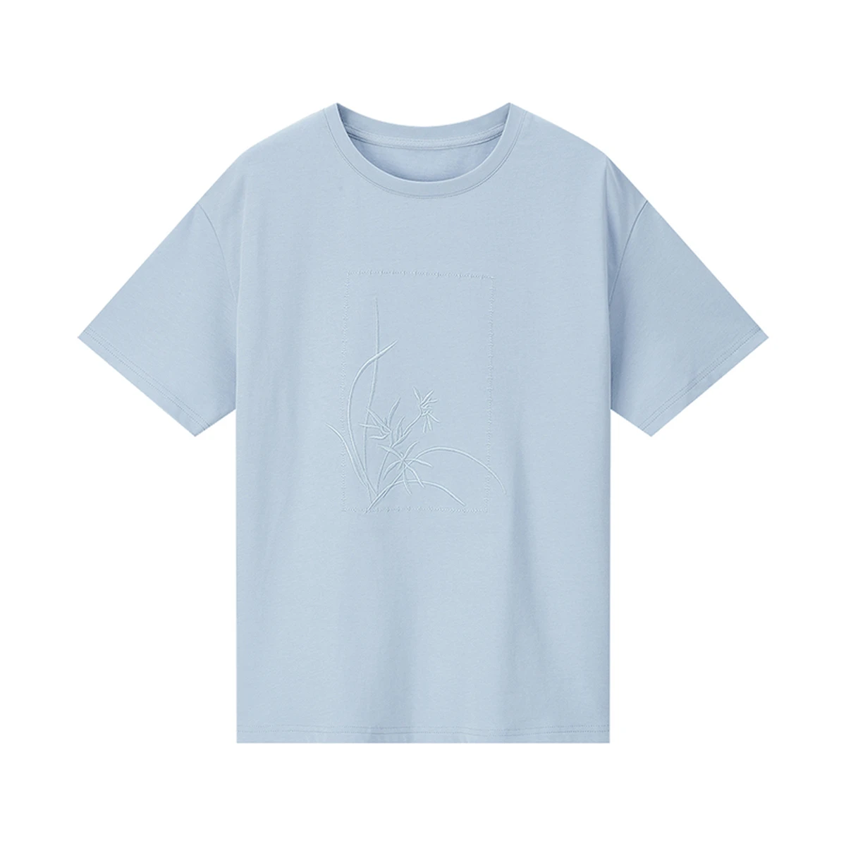 VIMLY-Camiseta blanca de algodón bordada de estilo chino para mujer, camisetas de manga corta, camisetas holgadas y versátiles, nuevas camisetas de verano para mujer M6911