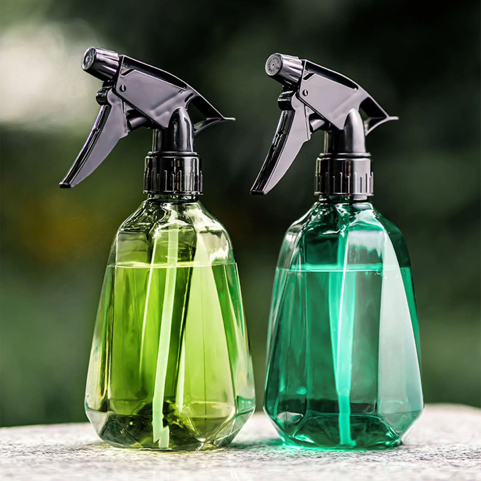 Botella pulverizadora de 500ML para plantas, regadera de riego, maceta para jardín, suministros de limpieza de interior