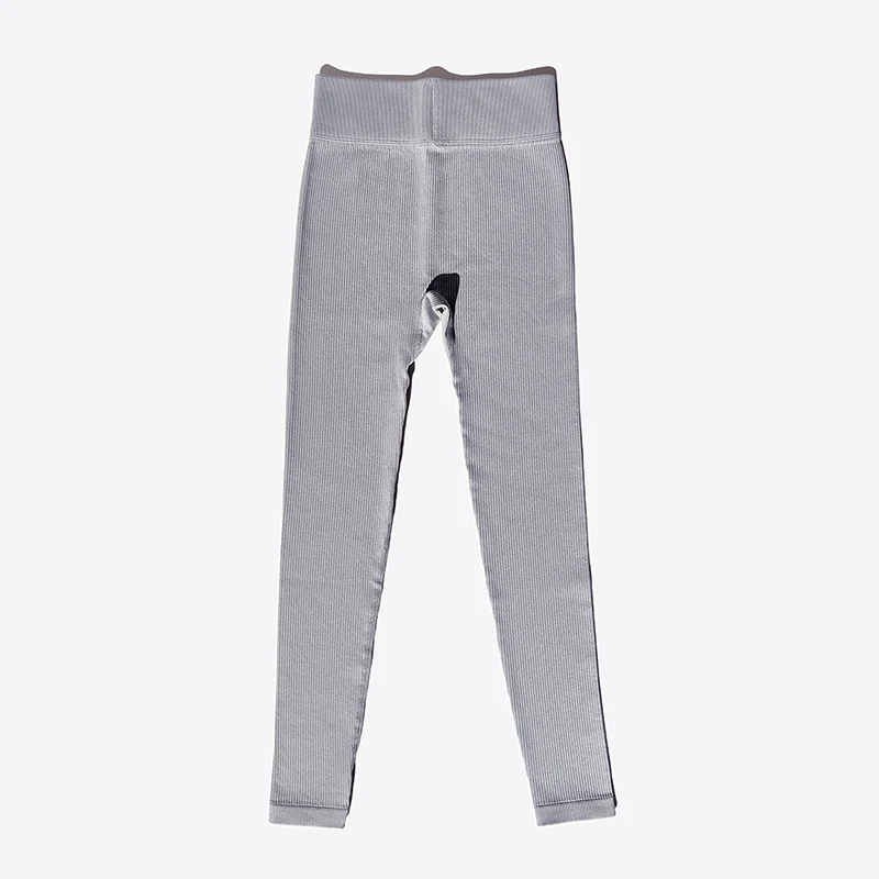 Nuevos pantalones de Yoga acanalados sin costuras, mallas deportivas de cintura alta para gimnasio, mallas deportivas para mujer, mallas para correr con Control de barriga