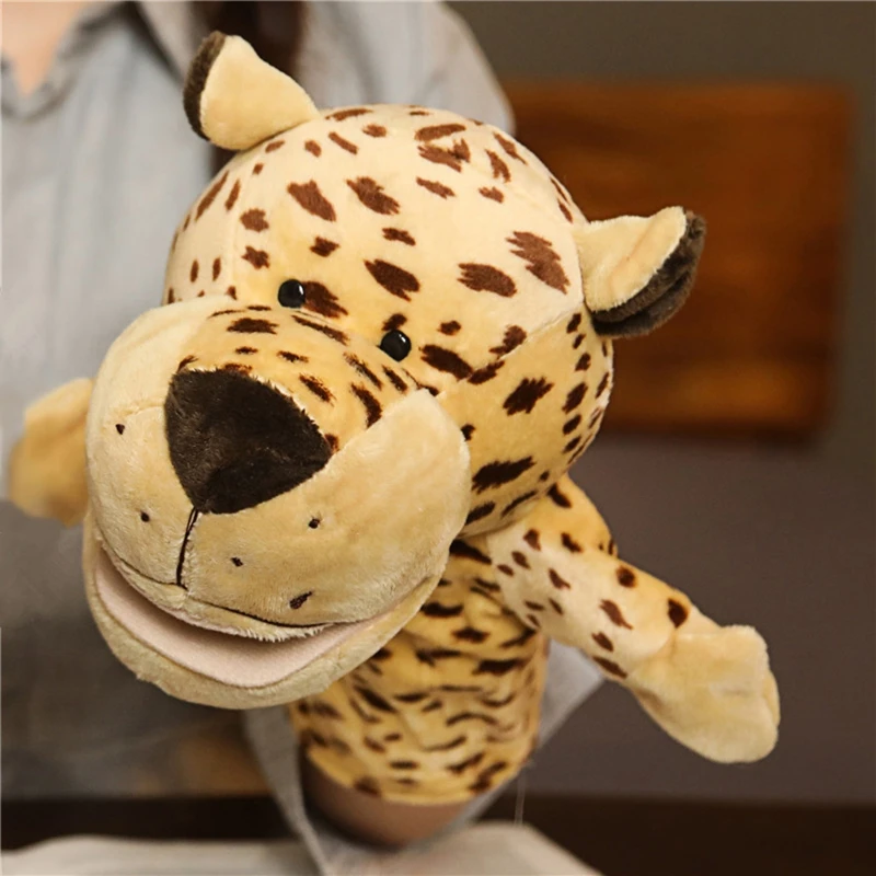 Marionetas de dedo de mano, juguete de peluche de dibujos animados, suministro para fiestas, juguete favorito de reunión familiar