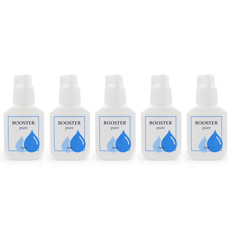 10 botellas de pegamento para extensión de pestañas, potenciador de plátano puro Corea, 15ml, Super Bonder, herramientas de maquillaje duraderas y transparentes, imprimación de fresa pura