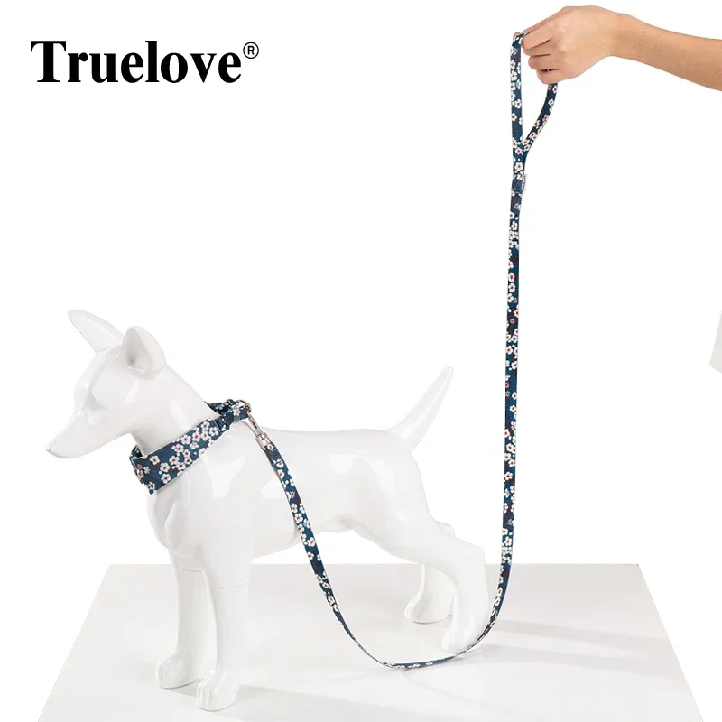 Correa Floral para mascotas Truelove, calidad superior, diseños duraderos y elegantes a la moda para pequeños, medianos, opción de envío directo TLL3113