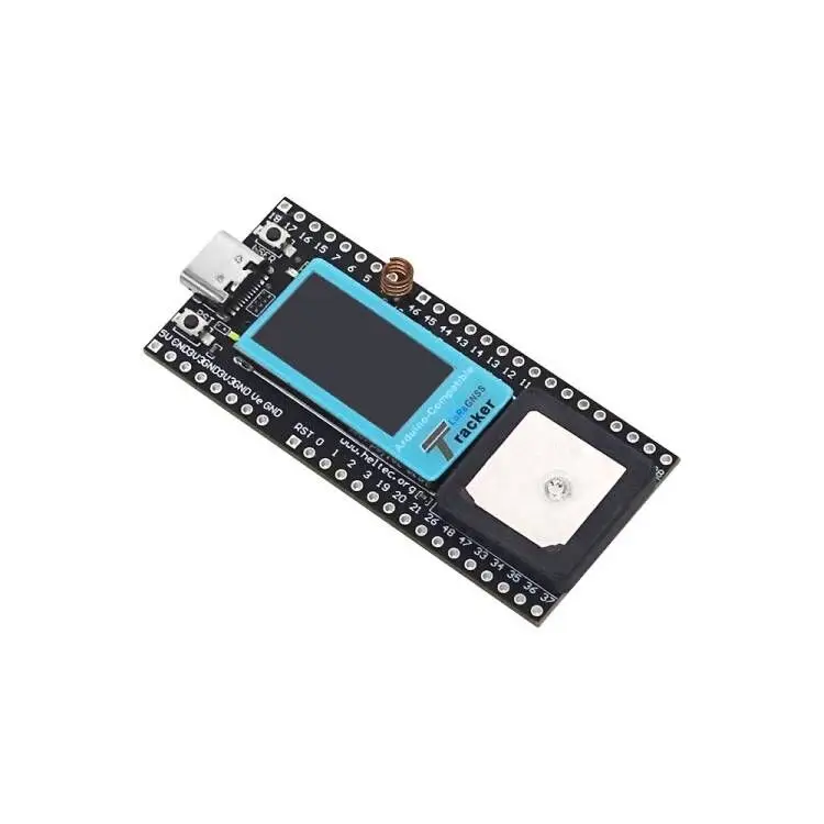 Heltec ESP32 LoRa rastreador de activos meshtásticos SX1262 Wi-Fi Bluetooth rastreador GPS para vehículo bicicleta niños mascota rastreador de Fitness de coche
