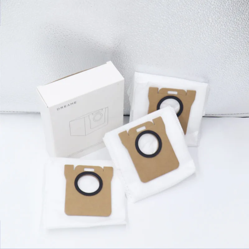 Accesorios Originales para Robot Aspirador Dreame S10/S20/Pro/Plus/ProPlus: Cepillo Giratorio, Filtro, Bolsa para Polvo, Paño de Limpieza, Cepillo Lateral